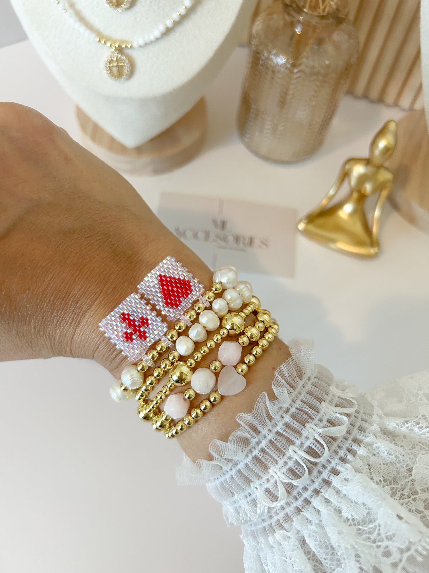 Sweet Love Bracelet Stack – Everyday Gift