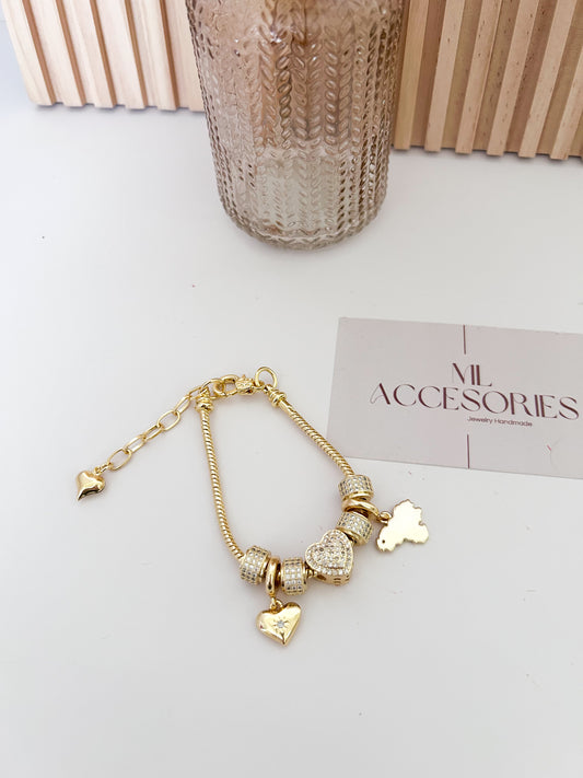 Vene Love Charm Bracelet – Everyday Statement Gift