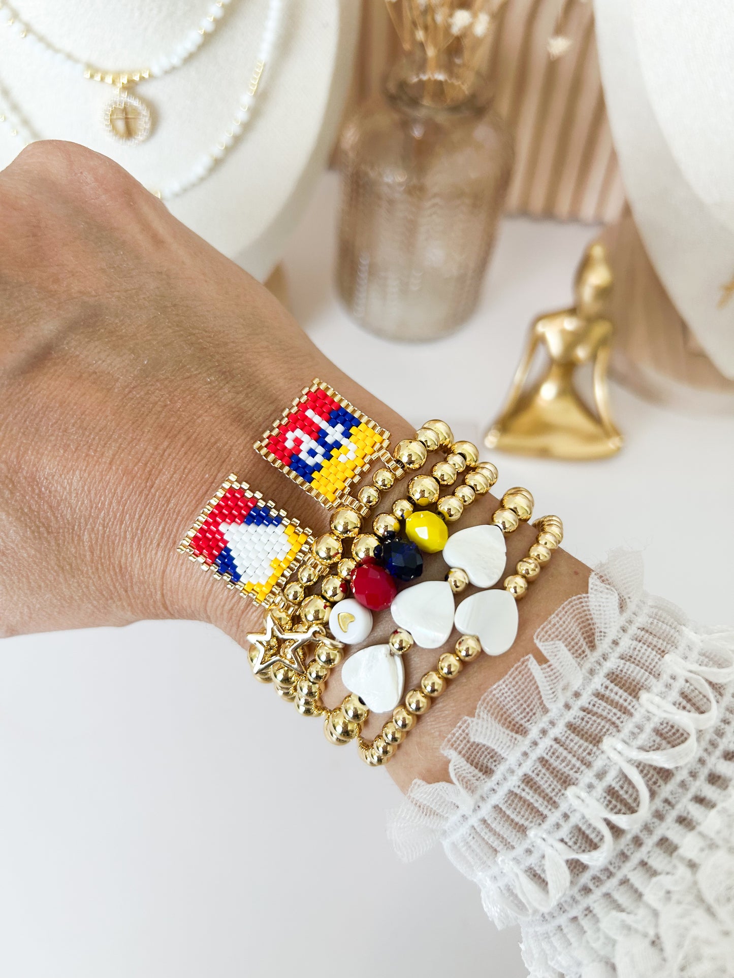 Venezuela Protection Bracelet Stack – Everyday Meaningful Gift