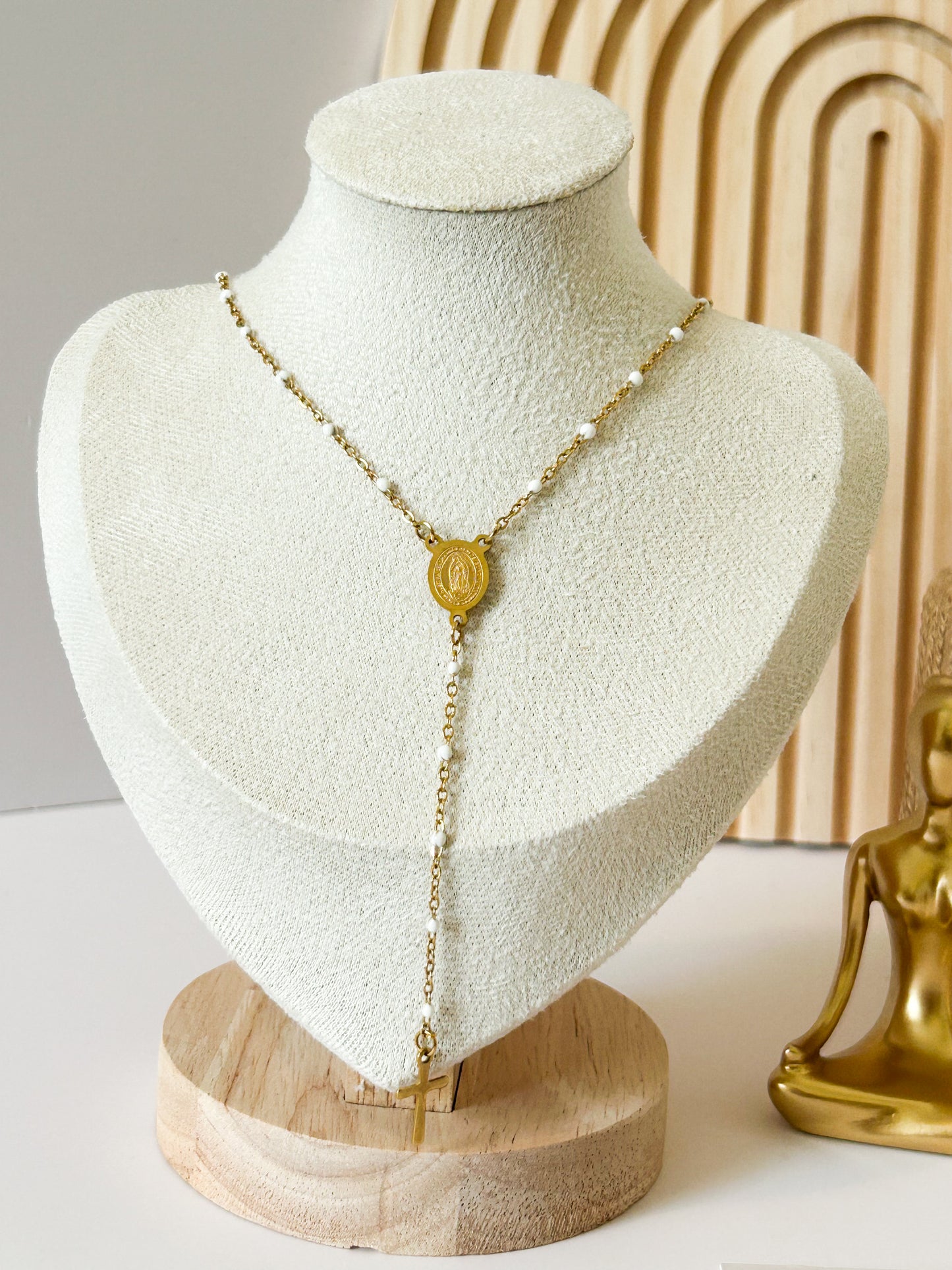 Rosary Necklace – Daily Faith Protection Gift