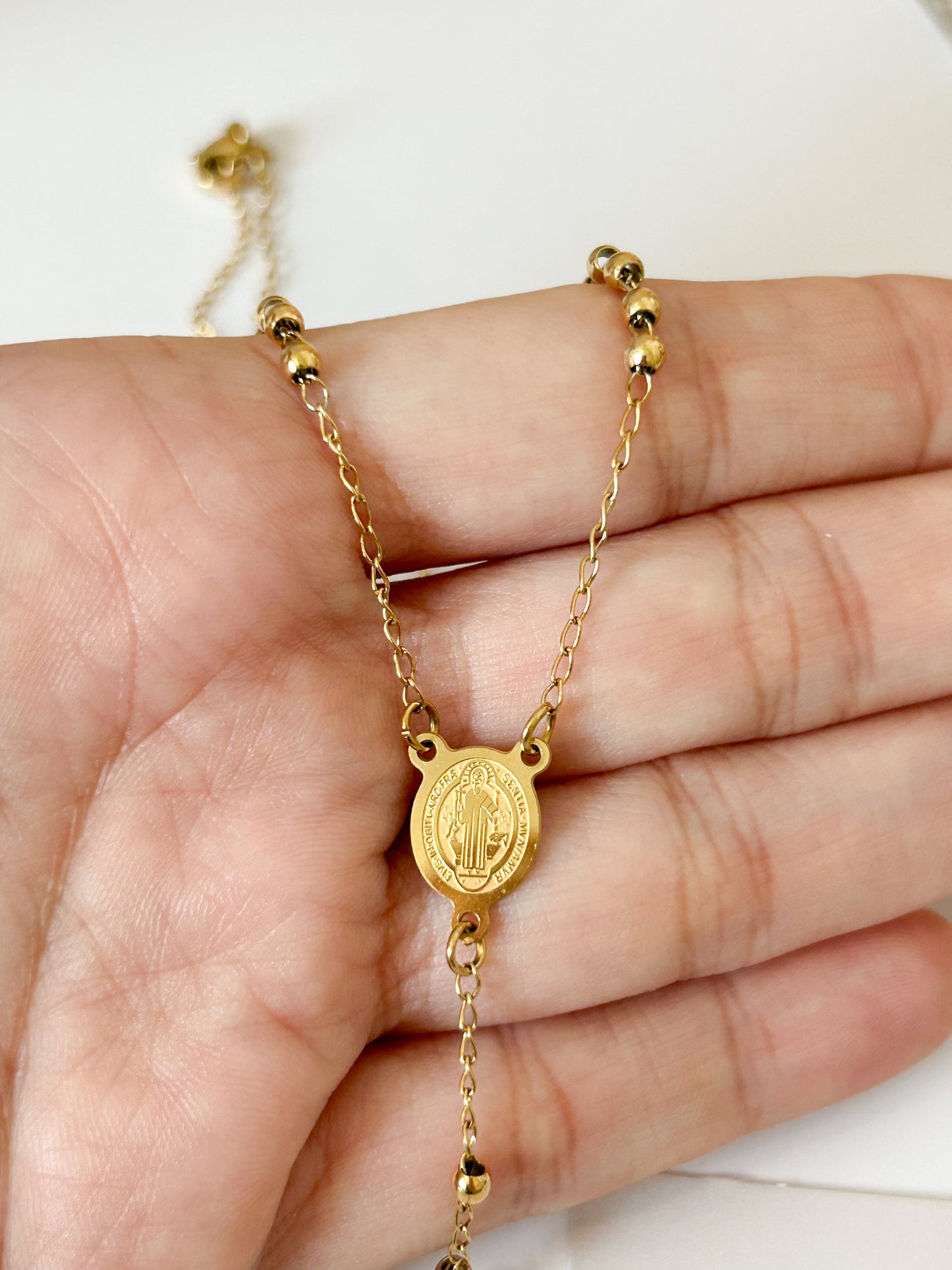 Rosary Necklace – Daily Faith Protection Gift