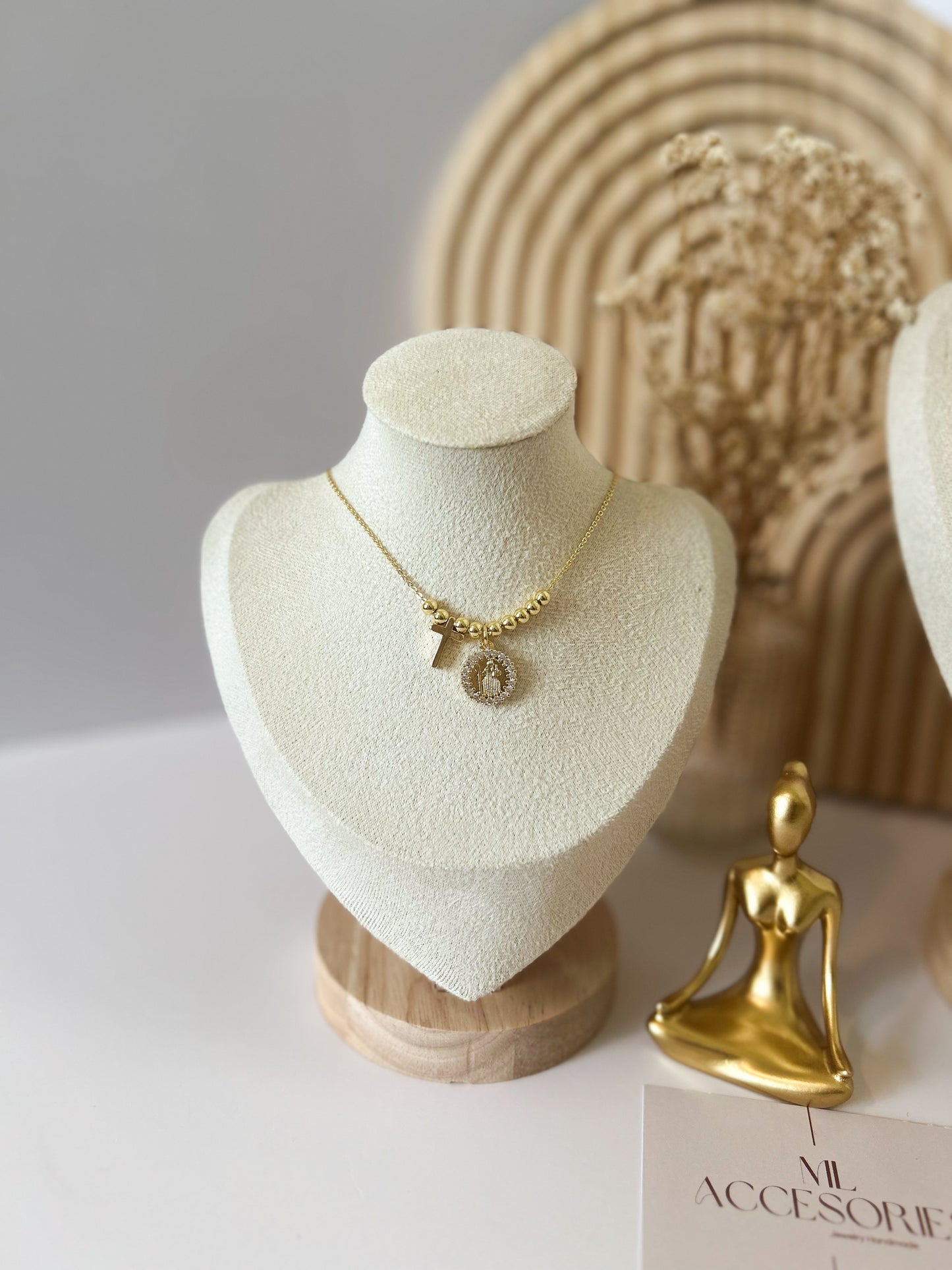 Divina Pastora Necklace – Venezuelan Faith Jewelry