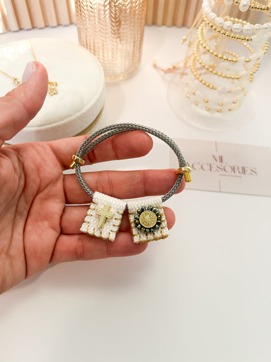 Celeste Faith Charm Bracelet – Symbolic Christian Everyday Jewelry Gift