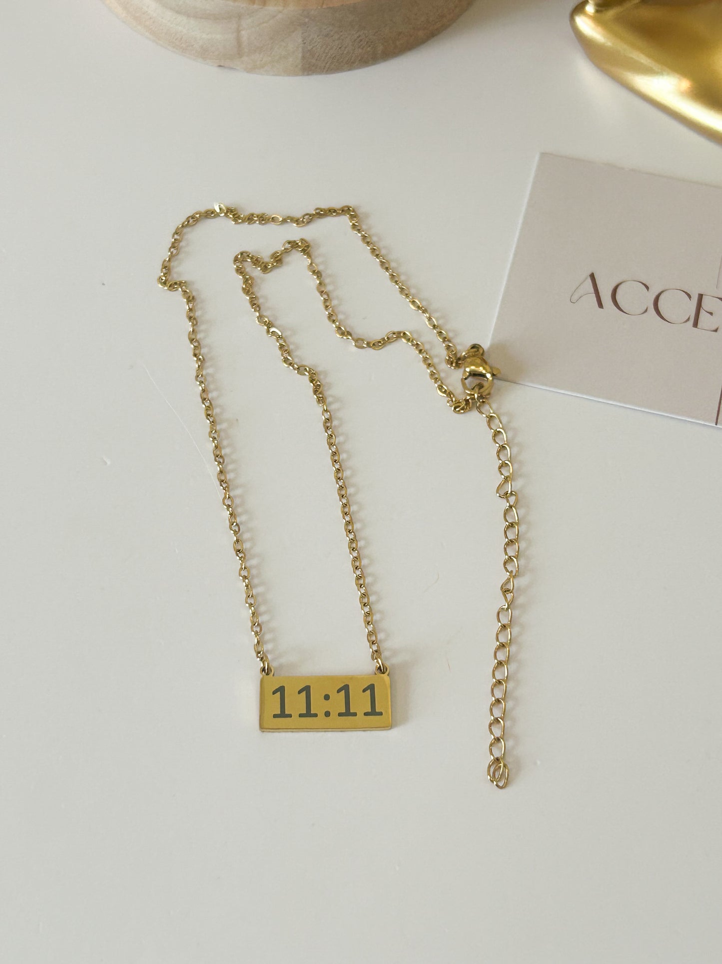 11:11 Manifest Necklace – Everyday Alignment & Meaningful Gift