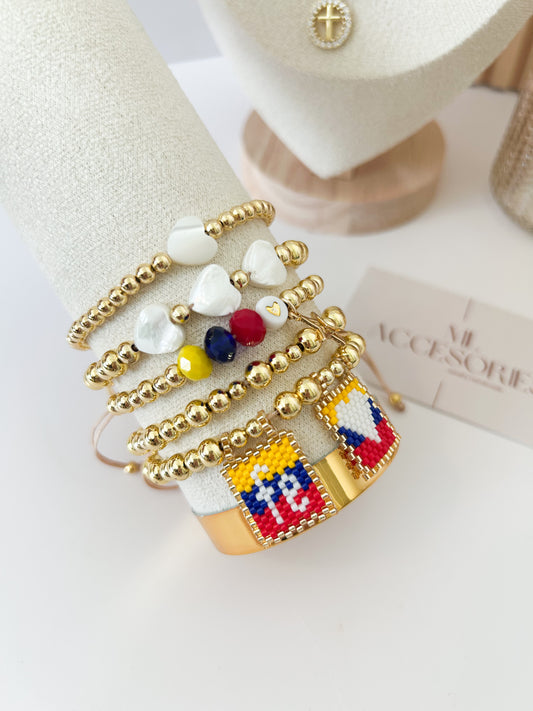 Venezuela Protection Bracelet Stack – Everyday Meaningful Gift
