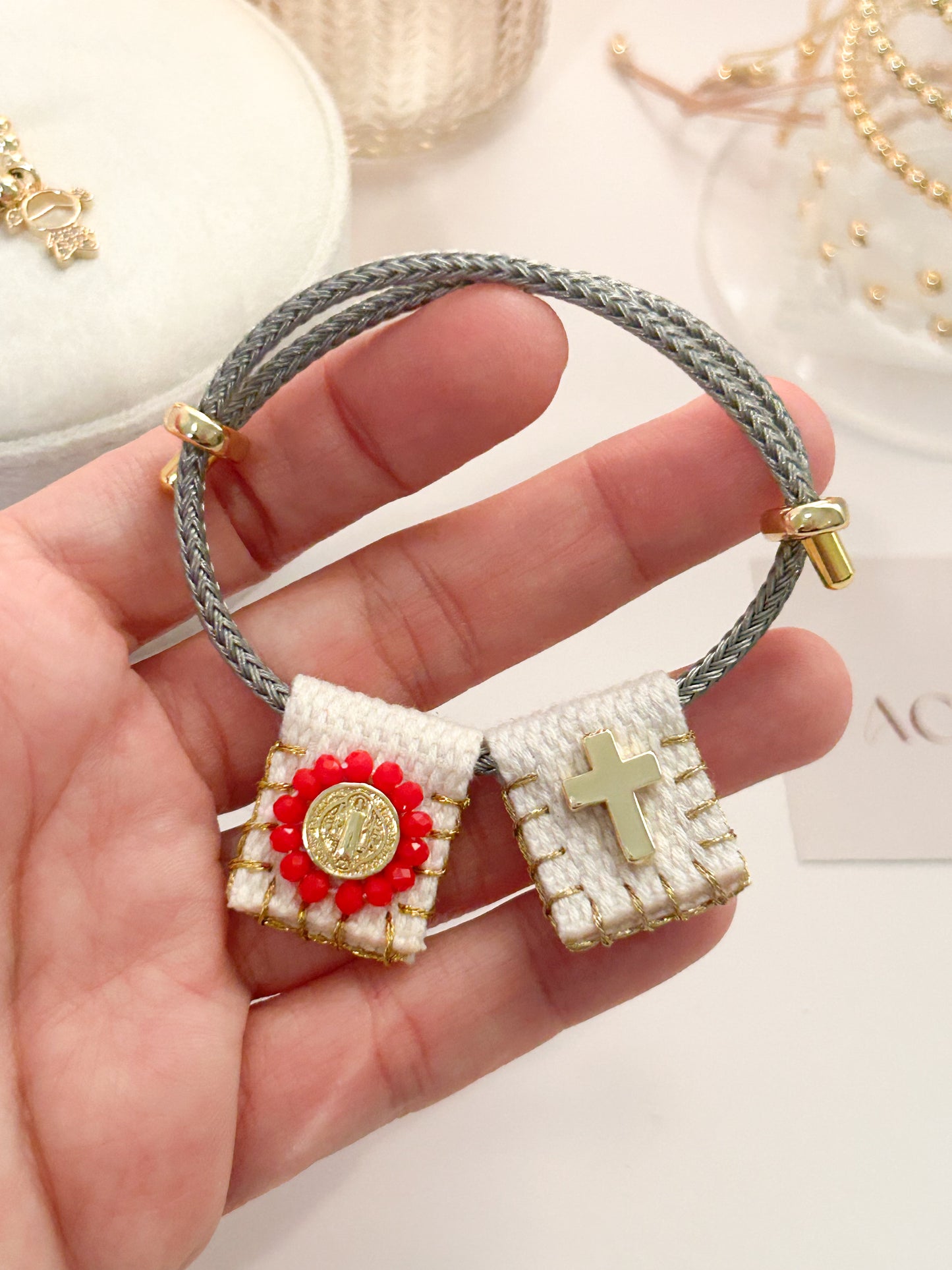 Valeria Faith Charm Bracelet – Meaningful Christian Everyday Jewelry Gift