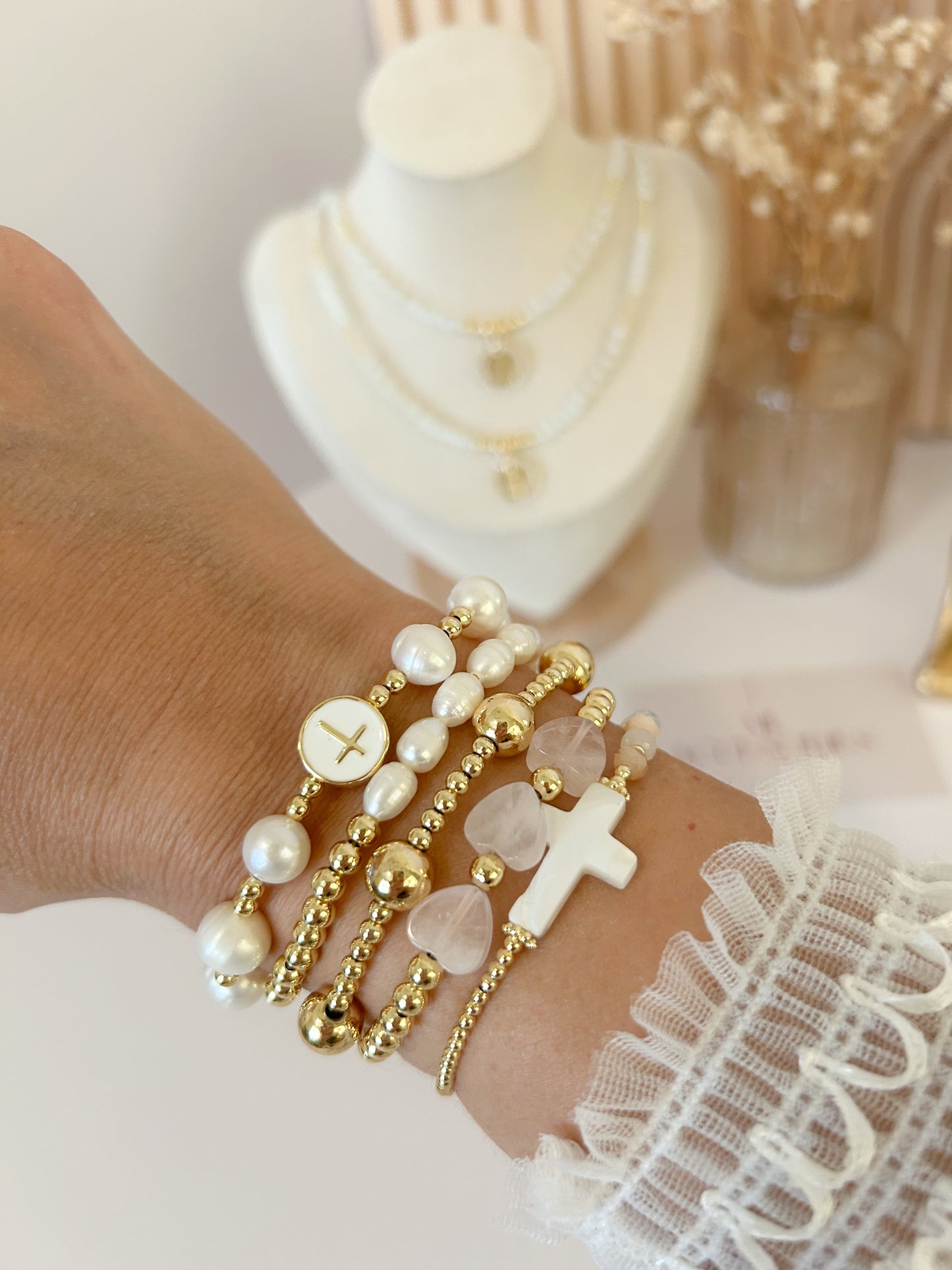Celestial Faith Bracelet Stack – Everyday Gift