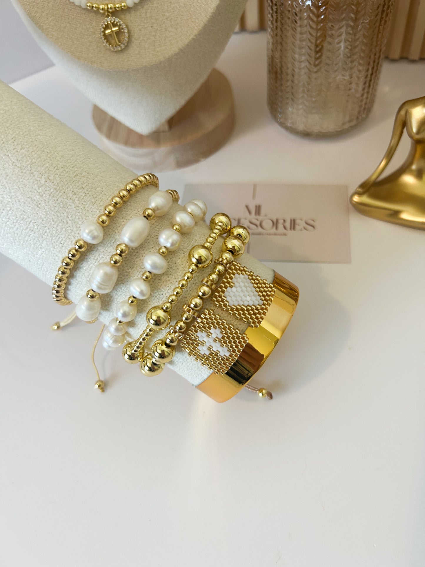 Pure Faith Bracelet Stack – Everyday Faith Gift