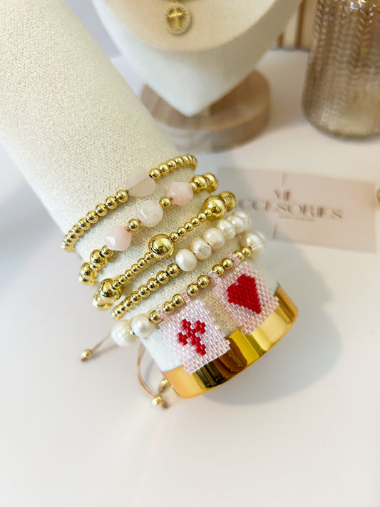 Sweet Love Bracelet Stack – Everyday Gift