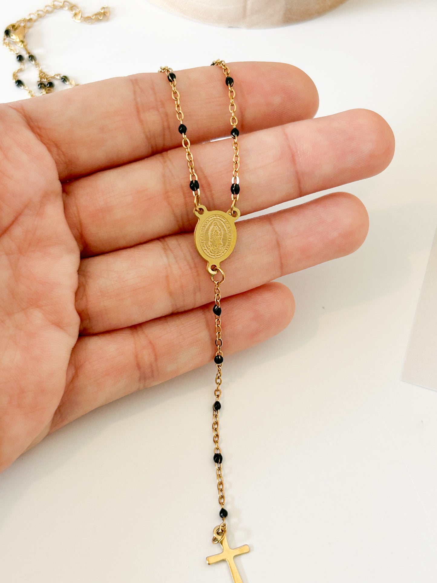 Rosary Necklace – Daily Faith Protection Gift