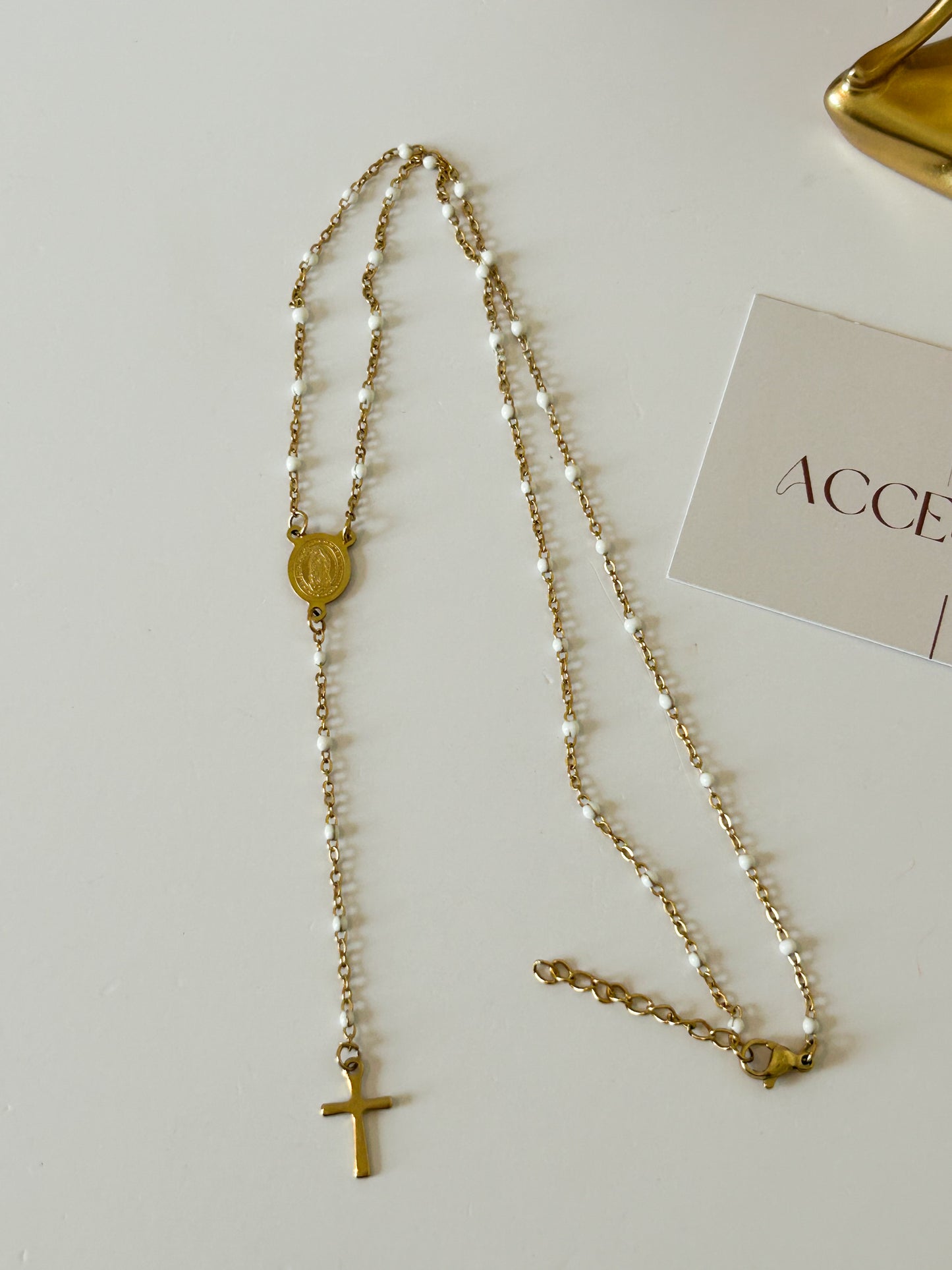 Rosary Necklace – Daily Faith Protection Gift