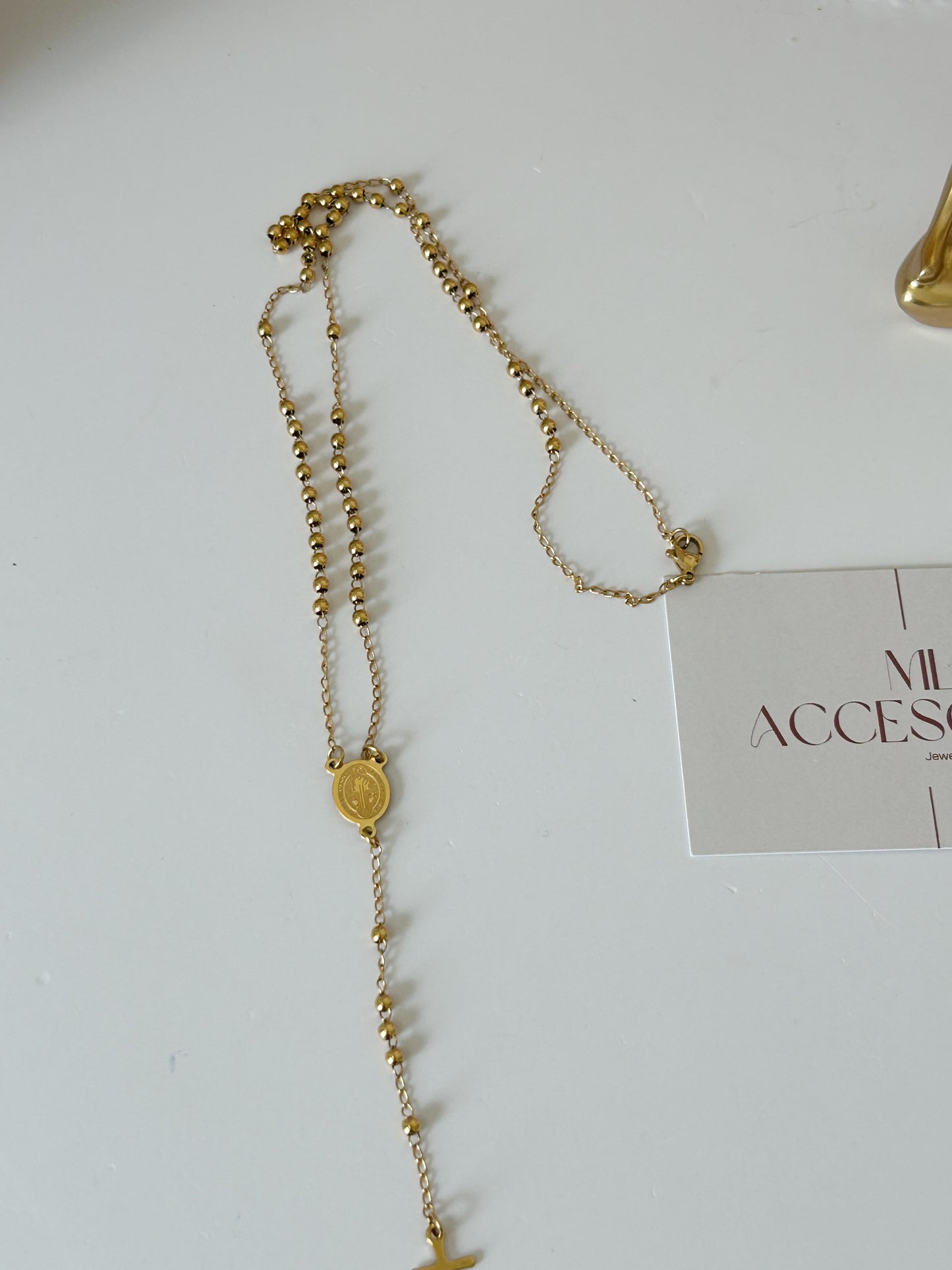 Rosary Necklace – Daily Faith Protection Gift