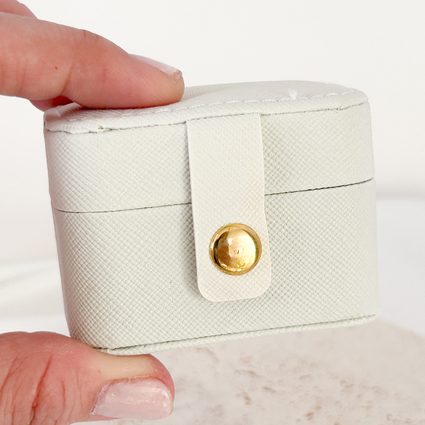 Personalized Mini Jewelry Case – Travel Jewelry Organizer