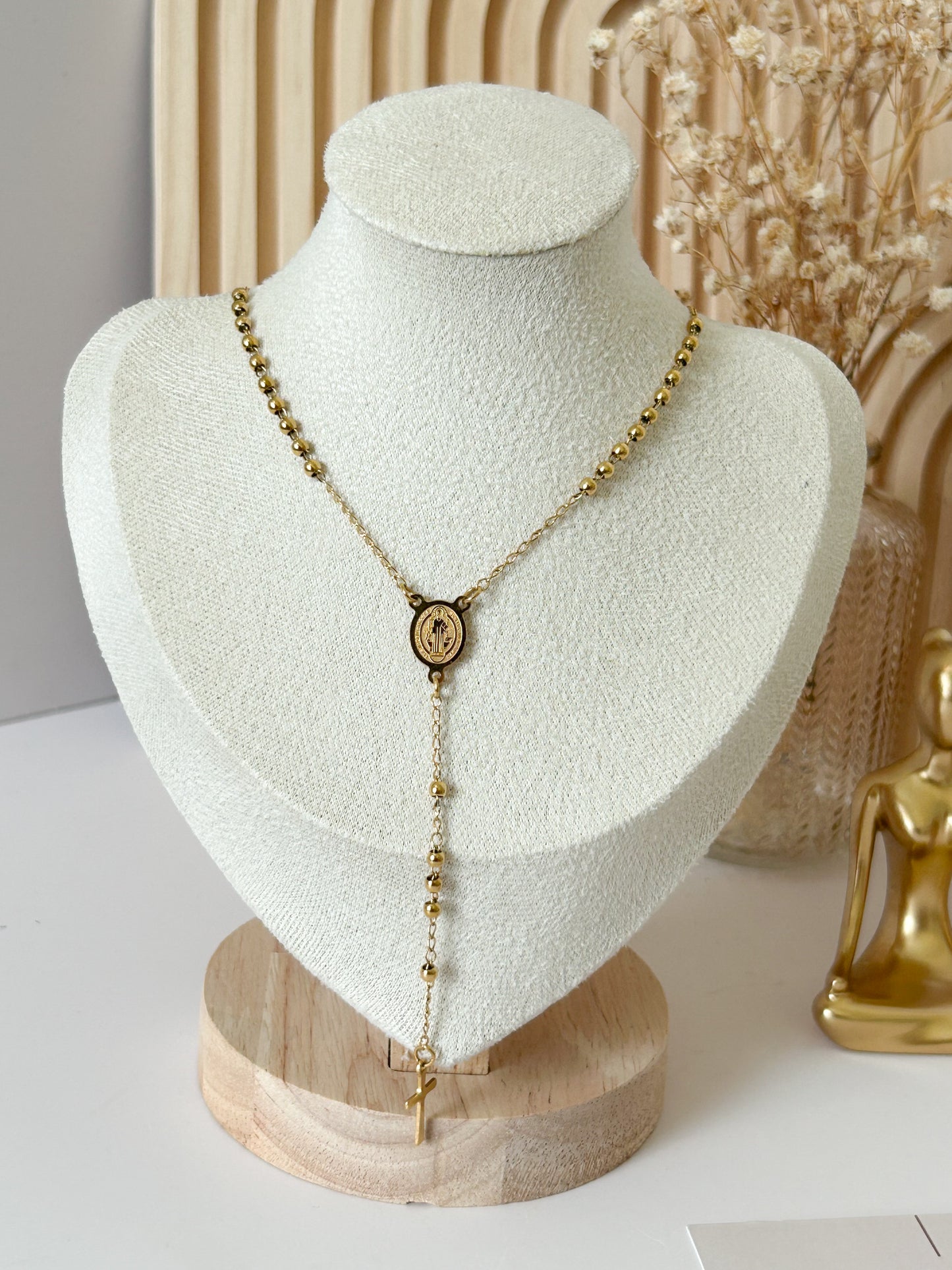 Rosary Necklace – Daily Faith Protection Gift