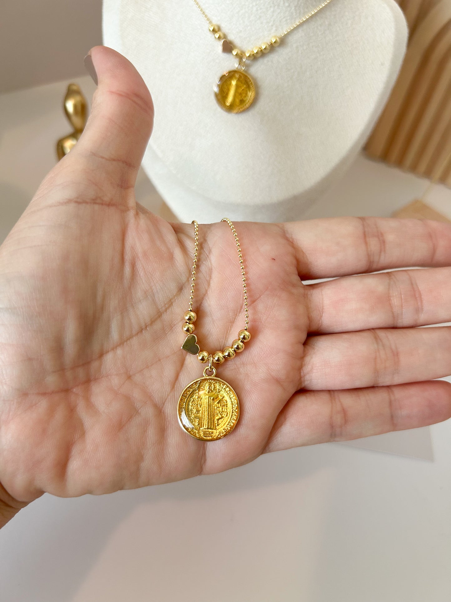 Saint Benedict Protection Necklace – Everyday Faith & Meaningful Gift