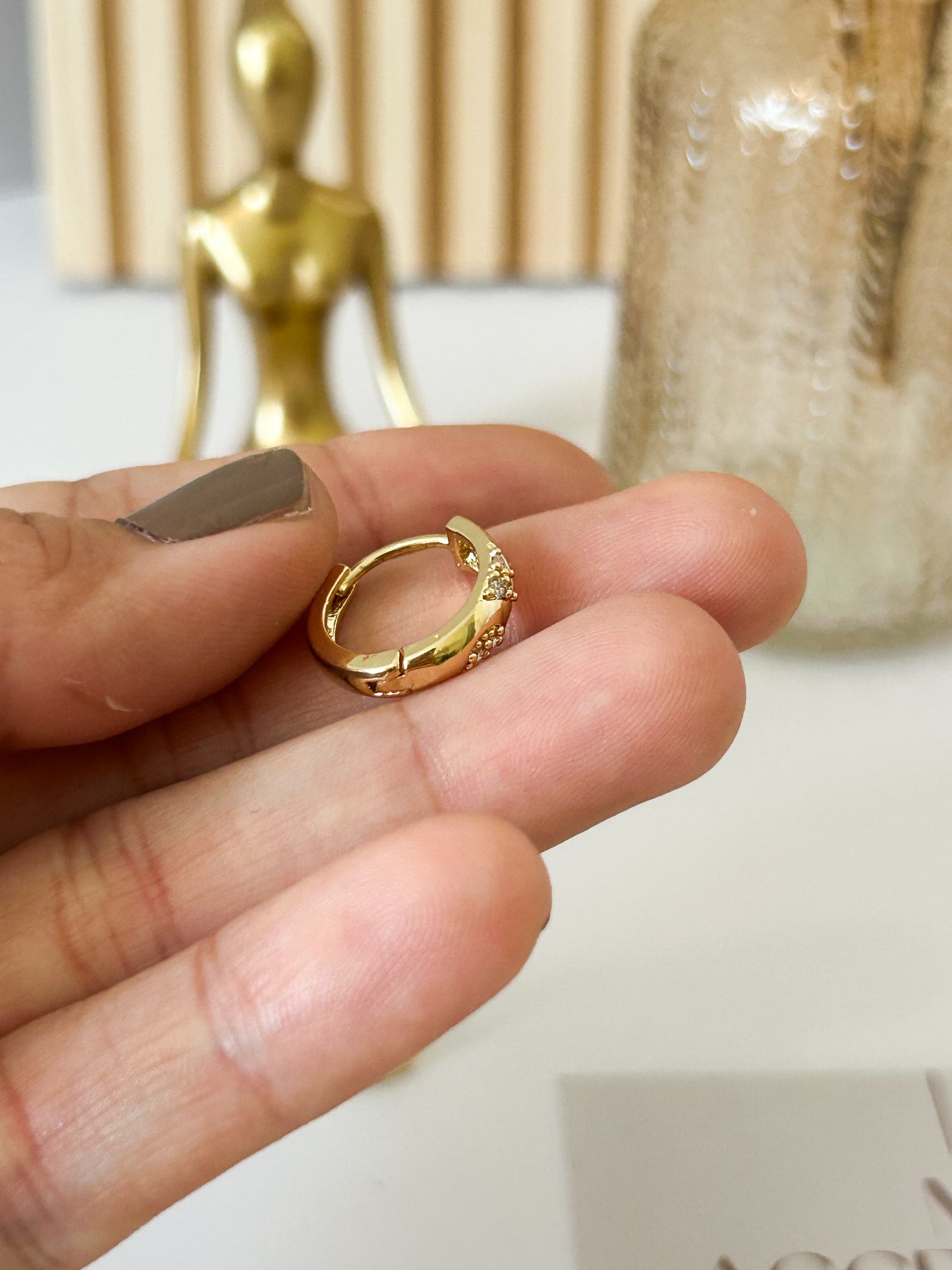 Classic Gold Mini Hoop Earrings – Everyday Essential