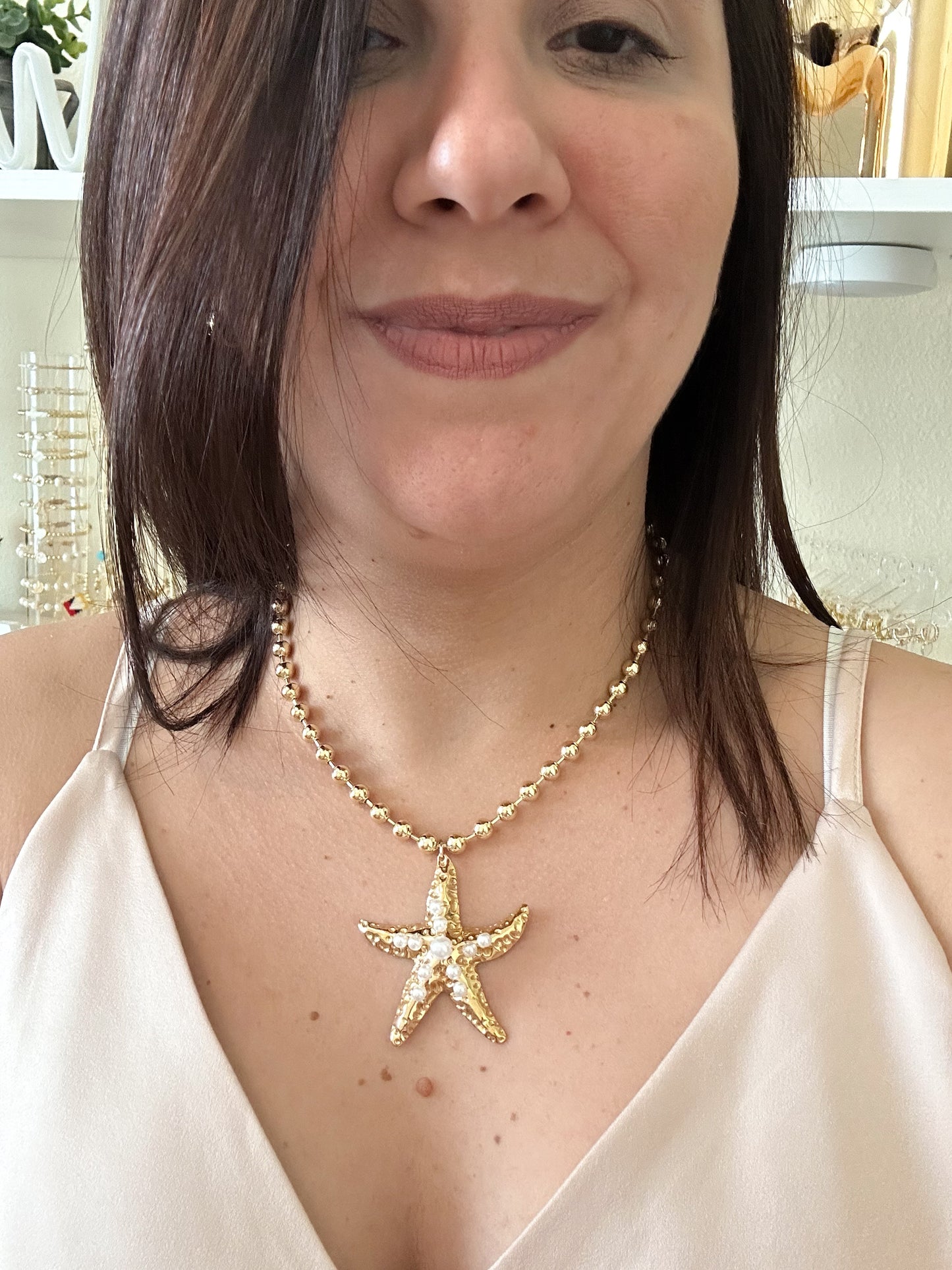 Starfish Renewal Necklace – Everyday Coastal Style & Meaningful Gift
