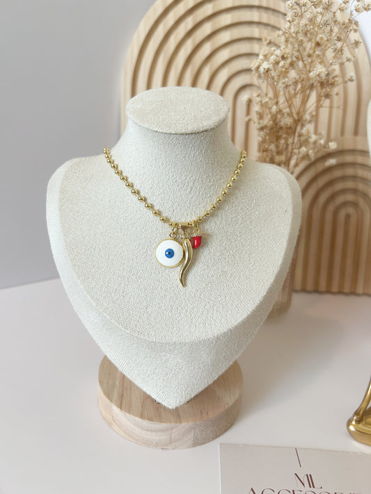 Isabella Protection Necklace – Everyday Evil Eye Charm & Meaningful Gift