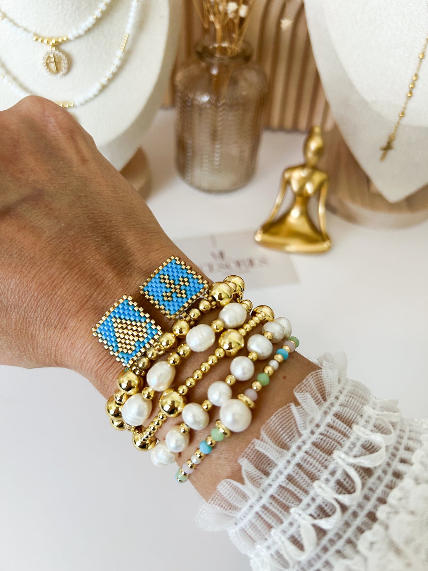 Glow Protection Bracelet Stack – Everyday Meaningful Gift