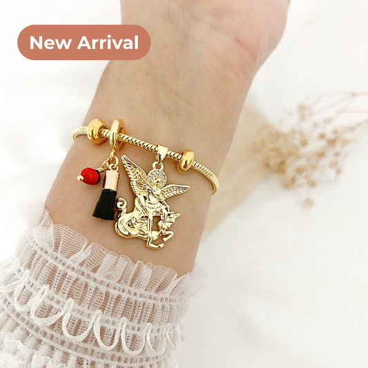 Archangel Michael Charm Bracelet | Everyday Protection